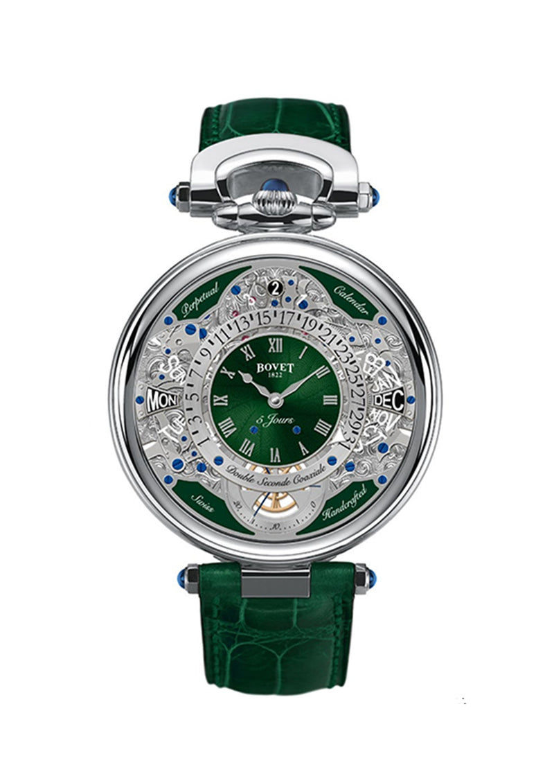 Virtuoso VII White Gold Green – INDP Watches - Main Image