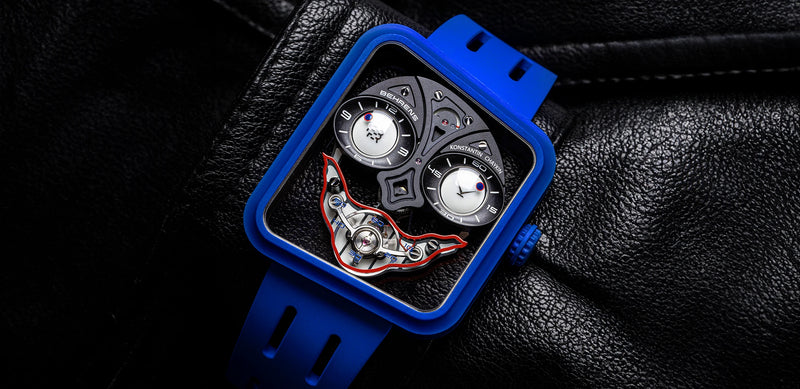 Ace of Hearts Dark Blue