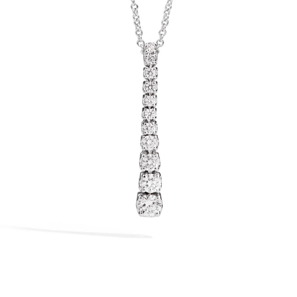 ANNIVERSARY Necklace 18 Kt white gold and diamonds