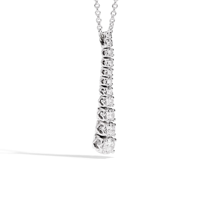 ANNIVERSARY Necklace 18 Kt white gold and diamonds