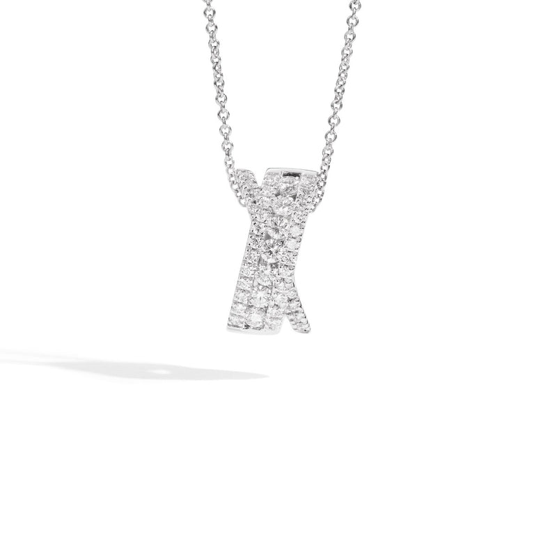 DECÒ Necklace 18 Kt white gold and diamonds