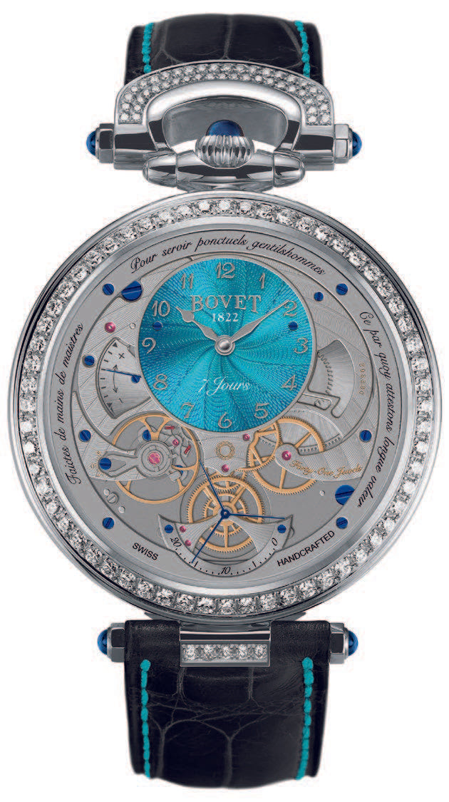 Monsieur Bovet Titanium Turquoise