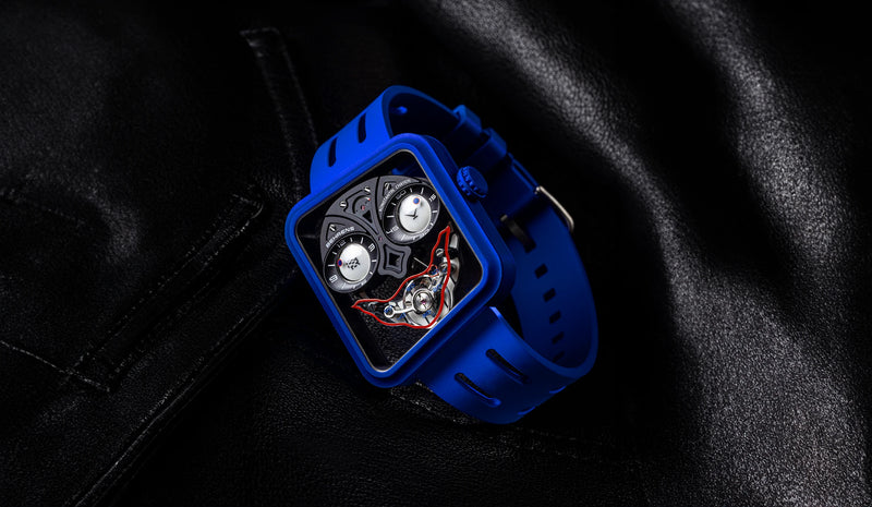 Ace of Hearts Dark Blue