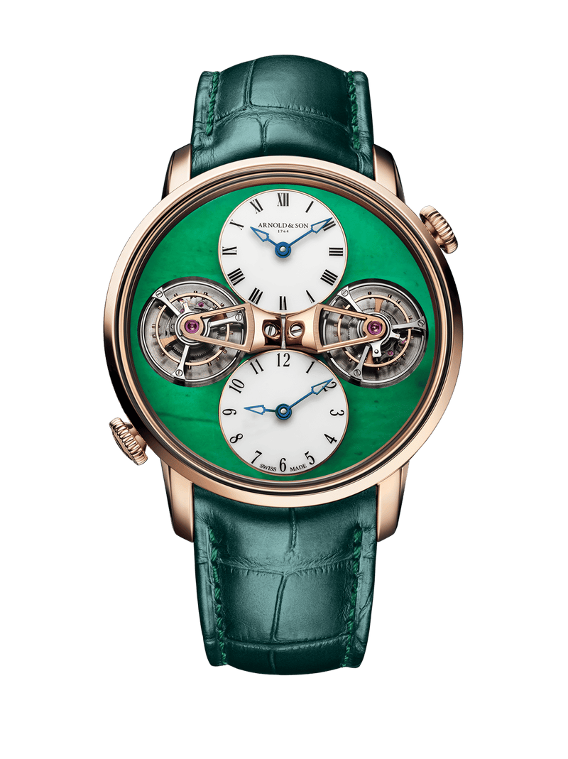 Double sales tourbillon watch